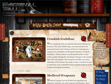 Tablet Screenshot of medievalwall.com